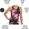 imageZoot Womens LTD Racerback Triathlon Tank Top Sleeveless Tank for Racing ampamp Endurance Training Builtin Bra ampamp Rear PocketsDriftspeed