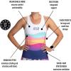 imageZoot Womens LTD Racerback Triathlon Tank Top Sleeveless Tank for Racing ampamp Endurance Training Builtin Bra ampamp Rear PocketsLa Mer