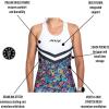 imageZoot Womens LTD Racerback Triathlon Tank Top Sleeveless Tank for Racing ampamp Endurance Training Builtin Bra ampamp Rear PocketsMariposa