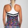 imageZoot Womens LTD Racerback Triathlon Tank Top Sleeveless Tank for Racing ampamp Endurance Training Builtin Bra ampamp Rear PocketsMariposa