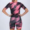 imageZoot Womens LTD Tri Aero Fz Racesuit Short Sleeve Aerodynamic Cycle Race Swim Bike Run Tri Suit with Pockets UPF 50 FabricDriftspeed