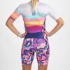 imageZoot Womens LTD Tri Aero Fz Racesuit Short Sleeve Aerodynamic Cycle Race Swim Bike Run Tri Suit with Pockets UPF 50 FabricLa Mer