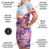 imageZoot Womens LTD Tri Aero Fz Racesuit Short Sleeve Aerodynamic Cycle Race Swim Bike Run Tri Suit with Pockets UPF 50 FabricLa Mer