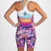 imageZoot Womens LTD Tri SLVS Fz Racesuit Sleeveless Cycle Race Swim Bike Run Tri Suit Padded Chamois Pockets UPF 50 FabricLa Mer