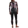 imageZoot Womens Triathlon Kona 20 Wetsuit Full Body Neoprene Triathlete Suit for Open Water Swimming Ironman RacingPink Flora