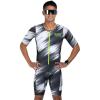 imageZoot Mens LTD Tri Aero Fz Racesuit Short Sleeve Aerodynamic Cycling Race Swim Bike Run Tri Suit with Pockets UPF 50 FabricDriftspeed