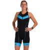 imageZoot Womens Core Aero Tri Racesuit Sleeveless Triathlon Swim Bike Run Chamois Pad Pockets UPF 50 Quick Dry FabricCascade