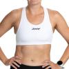imageZoot Womens Core Tri Bra Racerback HighPerformance Triathlon Sports Bra for Swim Bike Run ampamp UPF 50 ProtectionWhite
