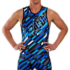 imageZoot Mens LTD Triathlon Tank Top Compression Tri Top for Endurance Race ampamp Training with Pockets ampamp UPF 50 Primo FabricUnbreakable