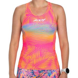 imageZoot Womens LTD Racerback Triathlon Tank Top Sleeveless Tank for Racing ampamp Endurance Training Builtin Bra ampamp Rear PocketsClub Aloha