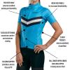 imageZoot Womens Core Cycling Jersey Breathable Short Sleeve Road Bike Jersey Moisture Wicking 3 Rear Pockets UPF 30 FabricCascade