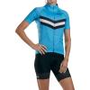 imageZoot Womens Core Cycling Jersey Breathable Short Sleeve Road Bike Jersey Moisture Wicking 3 Rear Pockets UPF 30 FabricCascade