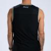 imageZoot Mens Core Tri Tank Performance Triathlon Race Tank Top UPF 50 Fabric Rear Pockets Mesh Panels ampamp Cam Lock ZipperArmy Green
