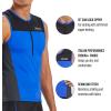 imageZoot Mens Core Tri Tank Performance Triathlon Race Tank Top UPF 50 Fabric Rear Pockets Mesh Panels ampamp Cam Lock ZipperRoyal Blue