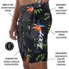 imageZoot Mens LTD 9Inch Triathlon Shorts Endurance Cycle Padded Shorts for Swim Bike Run with Quick Drying UPF 50  FabricTropical Magic