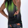 imageZoot Mens LTD Triathlon Tank Top Compression Tri Top for Endurance Race ampamp Training with Pockets ampamp UPF 50 Primo FabricTropical Magic