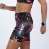 imageZoot Womens LTD 6Inch Triathlon Shorts Endurance Cycle Padded Shorts for Swim Bike Run with Quick Drying UPF 50 FabricTropical Magic