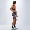imageZoot Womens LTD 6Inch Triathlon Shorts Endurance Cycle Padded Shorts for Swim Bike Run with Quick Drying UPF 50 FabricTropical Magic