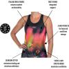 imageZoot Womens LTD Racerback Triathlon Tank Top Sleeveless Tank for Racing ampamp Endurance Training Builtin Bra ampamp Rear PocketsTropical Magic
