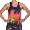 imageZoot Womens LTD Racerback Triathlon Tank Top Sleeveless Tank for Racing ampamp Endurance Training Builtin Bra ampamp Rear PocketsTropical Magic
