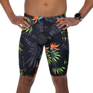 imageZoot Mens LTD 9Inch Triathlon Shorts Endurance Cycle Padded Shorts for Swim Bike Run with Quick Drying UPF 50  FabricTropical Magic