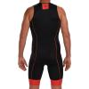 imageZoot Mens Core Tri Tank Racesuit Sleeveless Triathlon Suit Swim Bike Run Chamois Pad Pockets UPF 50 Quick Dry FabricCardinal