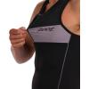 imageZoot Mens Core Tri Tank Racesuit Sleeveless Triathlon Suit Swim Bike Run Chamois Pad Pockets UPF 50 Quick Dry FabricGraphite