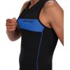 imageZoot Mens Core Tri Tank Racesuit Sleeveless Triathlon Suit Swim Bike Run Chamois Pad Pockets UPF 50 Quick Dry FabricRoyal Blue