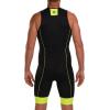 imageZoot Mens Core Tri Tank Racesuit Sleeveless Triathlon Suit Swim Bike Run Chamois Pad Pockets UPF 50 Quick Dry FabricSafety Yellow