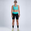 imageZoot Womens Core 8Inch Tri Shorts Quick Dry Performance Triathlon Short with Cycling Chamois Pad Pockets ampamp UPF 50 FabricAqua Blue