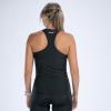 imageZoot Womens Core Tri Racerback Tank Performance Triathlon Race Tank Top UPF 50 Fabric Rear Pockets Builtin Bra SupportJet Black