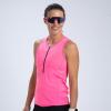 imageZoot Womens Core Tri Tank Performance Triathlon Race Tank Top UPF 50 Fabric Rear Pockets Mesh Panels ampamp Cam Lock ZipperBright Pink