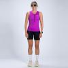 imageZoot Womens Core Tri Tank Performance Triathlon Race Tank Top UPF 50 Fabric Rear Pockets Mesh Panels ampamp Cam Lock ZipperDeep Purple