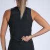 imageZoot Womens Core Tri Tank Performance Triathlon Race Tank Top UPF 50 Fabric Rear Pockets Mesh Panels ampamp Cam Lock ZipperJet Black