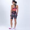 imageZoot Womens LTD Tri SLVS Fz Racesuit Sleeveless Cycle Race Swim Bike Run Tri Suit Padded Chamois Pockets UPF 50 FabricTropical Magic