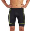 imageZoot Mens Core 9Inch Tri Shorts Quick Dry Performance Triathlon Shorts with Cycling Chamois Pad Pockets ampamp UPF 50 FabricSafety Yellow