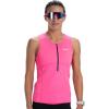 imageZoot Womens Core Tri Tank Performance Triathlon Race Tank Top UPF 50 Fabric Rear Pockets Mesh Panels ampamp Cam Lock ZipperBright Pink