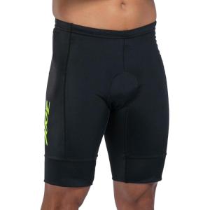 imageZoot Mens Core 9Inch Tri Shorts Quick Dry Performance Triathlon Shorts with Cycling Chamois Pad Pockets ampamp UPF 50 FabricHyper Yellow