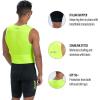imageZoot Mens Core Sleeveless Tri Aero Slvs FZ Racesuit QuickDry Sleeveless Triathlon Suit with Chamois ampamp Race StorageHyper Yellow