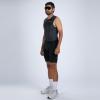 imageZoot Mens Core Sleeveless Tri Aero Slvs FZ Racesuit QuickDry Sleeveless Triathlon Suit with Chamois ampamp Race StorageJet Black