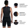 imageZoot Mens Core Sleeveless Tri Aero Slvs FZ Racesuit QuickDry Sleeveless Triathlon Suit with Chamois ampamp Race StorageJet Black
