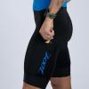 imageZoot Mens Core Sleeveless Tri Aero Slvs FZ Racesuit QuickDry Sleeveless Triathlon Suit with Chamois ampamp Race StorageOcean Blue