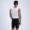 imageZoot Mens Core Sleeveless Tri Aero Slvs FZ Racesuit QuickDry Sleeveless Triathlon Suit with Chamois ampamp Race StorageWhite