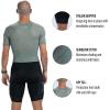 imageZoot Mens Core Tri Aero FZ Racesuit Short Sleeve MoistureWicking Triathlon Suit Plush Chamois ampamp Storage for Race DayArmy Green