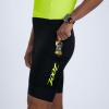 imageZoot Mens Core Tri Aero FZ Racesuit Short Sleeve MoistureWicking Triathlon Suit Plush Chamois ampamp Storage for Race DayHyper Yellow