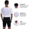 imageZoot Mens Core Tri Aero FZ Racesuit Short Sleeve MoistureWicking Triathlon Suit Plush Chamois ampamp Storage for Race DayWhite