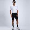 imageZoot Mens Core Tri Aero FZ Racesuit Short Sleeve MoistureWicking Triathlon Suit Plush Chamois ampamp Storage for Race DayWhite