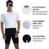 imageZoot Mens Core Tri Aero FZ Racesuit Short Sleeve MoistureWicking Triathlon Suit Plush Chamois ampamp Storage for Race DayWhite