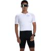 imageZoot Mens Core Tri Aero FZ Racesuit Short Sleeve MoistureWicking Triathlon Suit Plush Chamois ampamp Storage for Race DayWhite