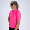 imageZoot Womens Core Cycling Jersey Breathable Short Sleeve Road Bike Jersey Moisture Wicking 3 Rear Pockets UPF 30 FabricBright Pink